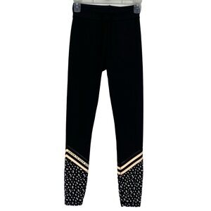 Sarah’s Day x White Fox Active Leggings Womens Size Small SD X WFA Tights Black